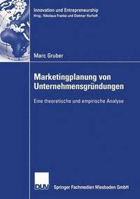 bokomslag Marketingplanung von Unternehmensgründungen