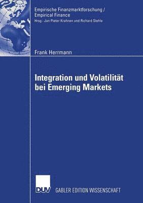 bokomslag Integration Und Volatilität Bei Emerging Markets