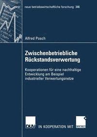 bokomslag Zwischenbetriebliche Rückstandsverwertung