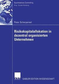 bokomslag Risikokapitalallokation in dezentral organisierten Unternehmen