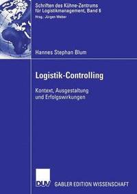 bokomslag Logistik-Controlling: Kontext, Ausgestaltung Und Erfolgswirkungen