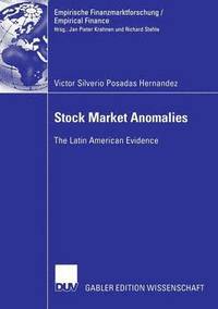 bokomslag Stock Market Anomalies