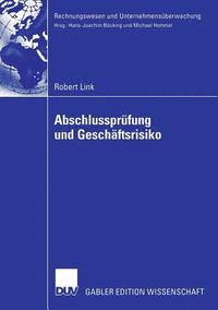 bokomslag Abschlussprufung und Geschaftsrisiko