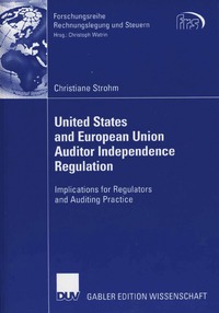 bokomslag United States and European Union Auditor Independence Regulation