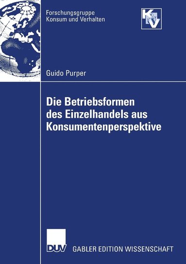 bokomslag Die Betriebsformen Des Einzelhandels Aus Konsumentenperspektive