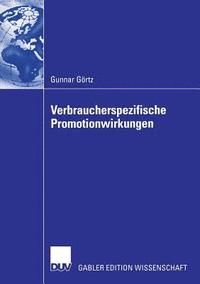 bokomslag Verbraucherspezifische Promotionwirkungen