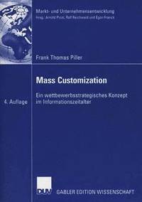 bokomslag Mass Customization: Ein Wettbewerbsstrategisches Konzept Im Informationszeitalter