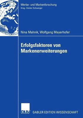 bokomslag Erfolgsfaktoren von Markenerweiterungen