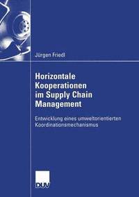 bokomslag Horizontale Kooperationen im Supply Chain Management