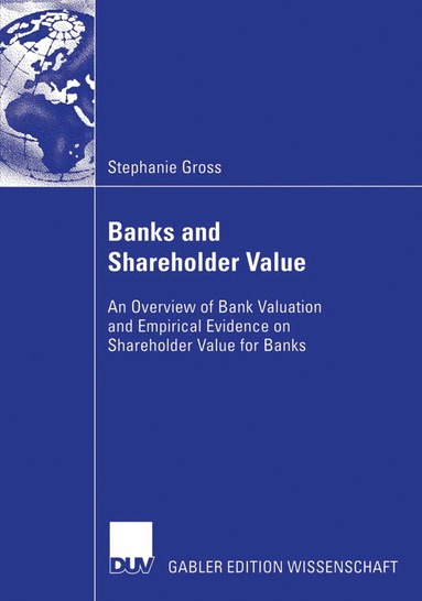 bokomslag Banks and Shareholder Value