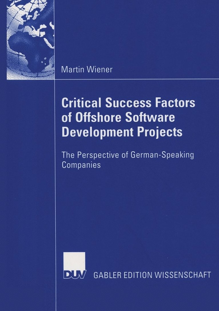 Critical Success Factors of Offshore Software Development Projects 1