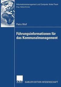 bokomslag Fuhrungsinformationen fur das Kommunalmanagement