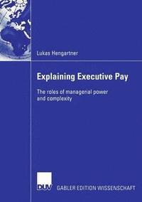 bokomslag Explaining Executive Pay