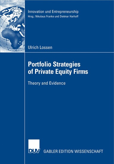 bokomslag Portfolio Strategies of Private Equity Firms