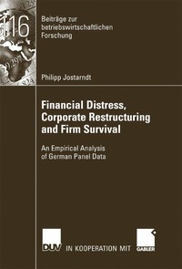 bokomslag Financial Distress, Corporate Restructuring and Firm Survival