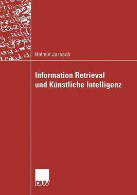 bokomslag Information Retrieval und kunstliche Intelligenz