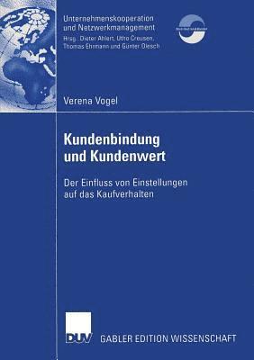 bokomslag Kundenbindung und Kundenwert