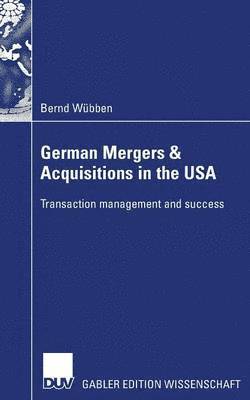 German Mergers & Acquisitions in the USA 1