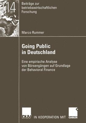 Going Public in Deutschland 1