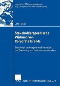 bokomslag Stakeholderspezifische Wirkung von Corporate Brands