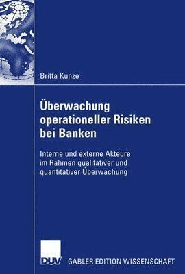 bokomslag UEberwachung Operationeller Risiken Bei Banken