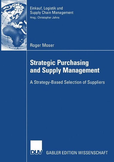 bokomslag Strategic Purchasing and Supply Management