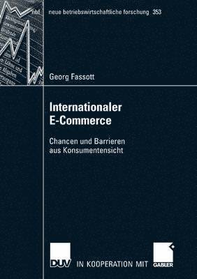 bokomslag Internationaler E-Commerce: Chancen Und Barrieren Aus Konsumentensicht