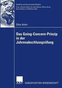 bokomslag Das Going Concern Prinzip in der Jahresabschlussprüfung