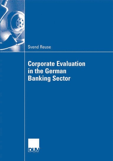 bokomslag Corporate Evaluation in the German Banking Sector