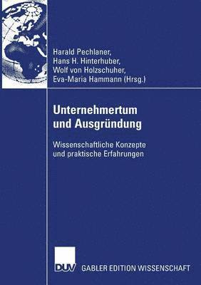 bokomslag Unternehmertum und Ausgrndung