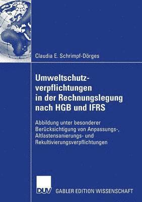 bokomslag Umweltschutzverpflichtungen in der Rechnungslegung nach HGB und IFRS