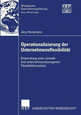 bokomslag Operationalisierung Der Unternehmensflexibilitat