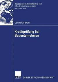 bokomslag Kreditprüfung Bei Bauunternehmen