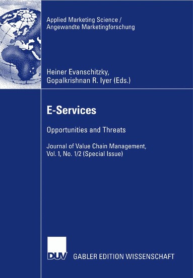 Heiner Evanschitzky, Gopalkrishnan R. Iyer - E-Services, Häftad