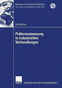 bokomslag Präferenzmessung in Industriellen Verhandlungen