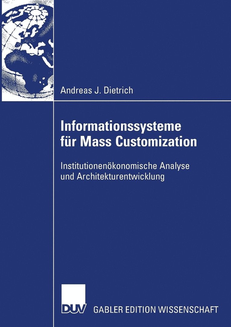 Informationssysteme fur Mass Customization 1