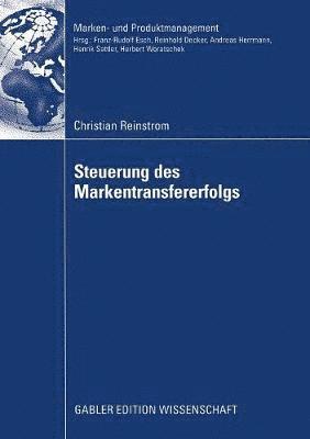 bokomslag Steuerung des Markentransfererfolgs