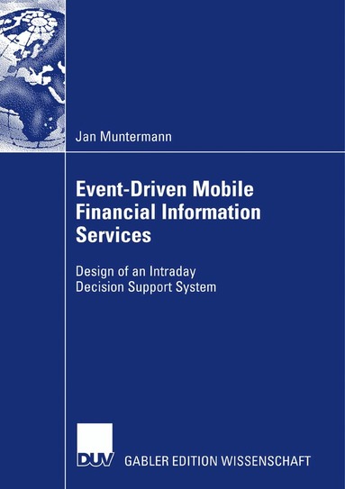 Jan Muntermann - Event-Driven Mobile Financial Information Services, Häftad