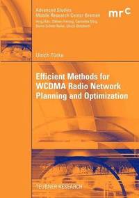 bokomslag Efficient Methods for WCDMA Radio Network Planning and Optimization