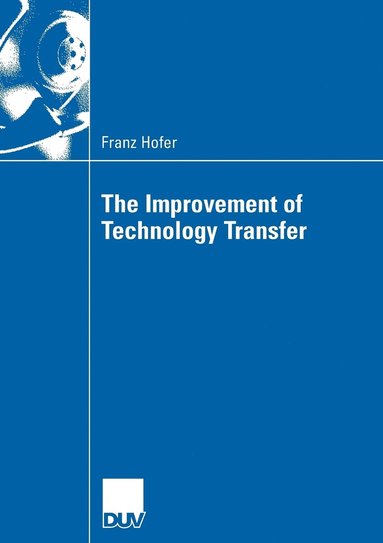 bokomslag Improvement of Technology Transfer