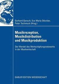 bokomslag Musikrezeption, Musikdistribution und Musikproduktion