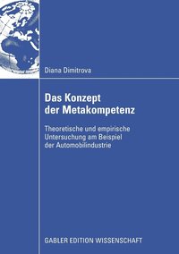 bokomslag Das Konzept Der Metakompetenz: Theoretische Und Empirische Untersuchung Am Beispiel Der Automobilindustrie