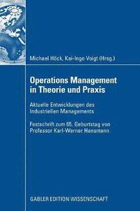 bokomslag Operations Management in Theorie und Praxis