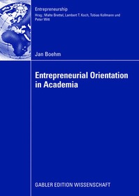 bokomslag Entrepreneurial Orientation in Academia