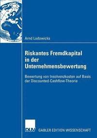 bokomslag Riskantes Fremdkapital in der Unternehmensbewertung