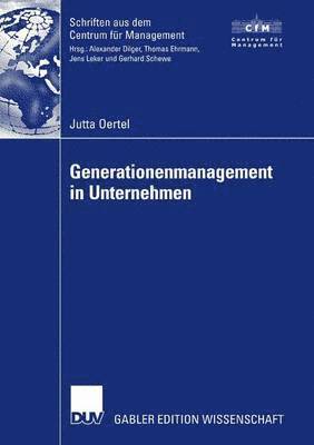 bokomslag Generationenmanagement in Unternehmen