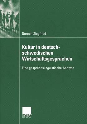 bokomslag Kultur in deutsch-schwedischen Wirtschaftsgesprchen