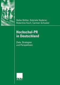 bokomslag Hochschul-PR in Deutschland
