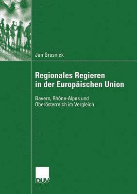 bokomslag Regionales Regieren in der Europäischen Union