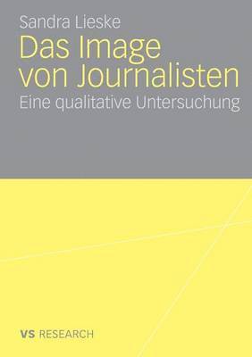 bokomslag Das Image von Journalisten